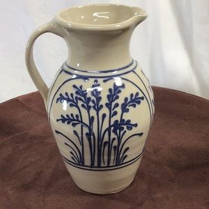 7” stoneware pitcher